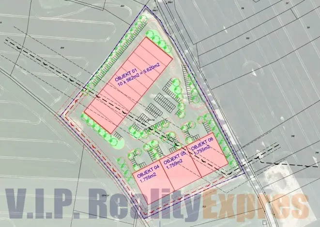Pronájem skladu, Soutice, 5620 m2