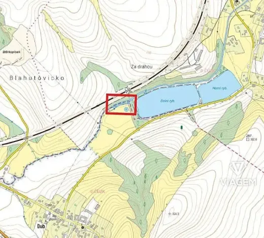 Prodej podílu lesa, Starý Jičín, 946 m2