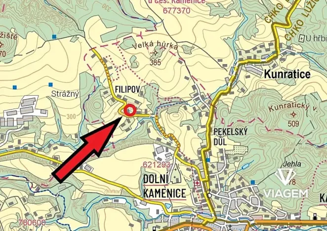 Prodej zahrady, Česká Kamenice, 298 m2