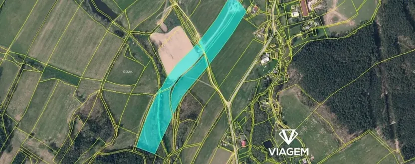 Prodej podílu pole, Jablonné v Podještědí, 8430 m2