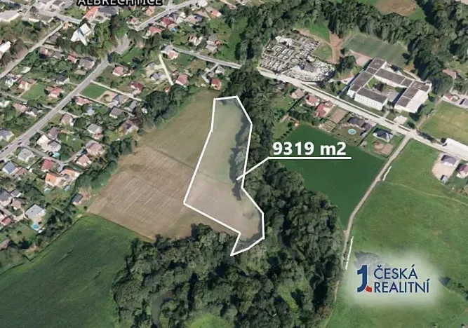 Prodej pole, Albrechtice, 9319 m2