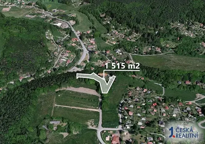 Prodej lesa, Stříbrná Skalice, 1515 m2