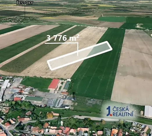 Prodej pole, Chrast, 3776 m2