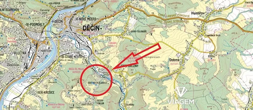 Prodej pole, Děčín, 13198 m2