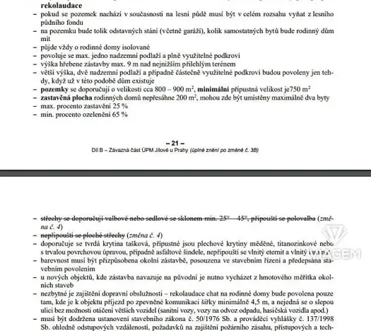 Prodej zahrady, Jílové u Prahy, 2219 m2