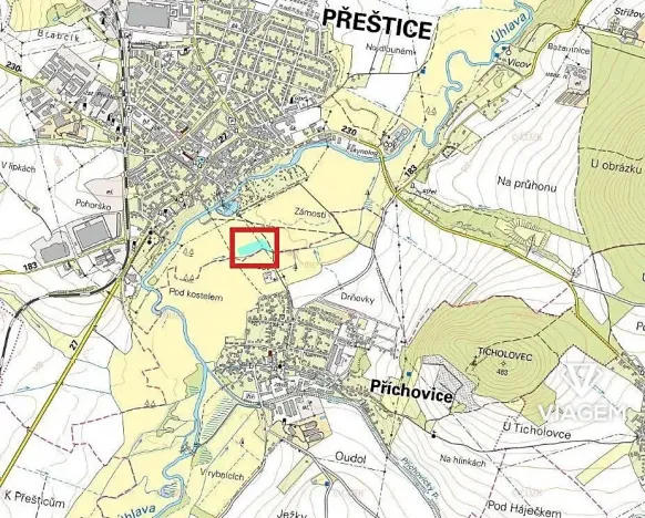 Prodej podílu pole, Přeštice, 817 m2