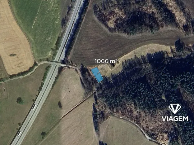 Prodej pole, Bor, 1066 m2