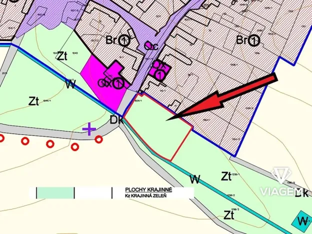 Prodej podílu zahrady, Starý Petřín, 1422 m2