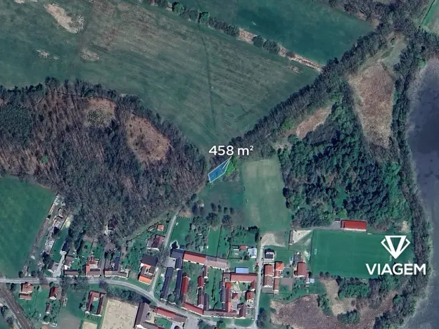 Prodej pole, Dívčice, 458 m2