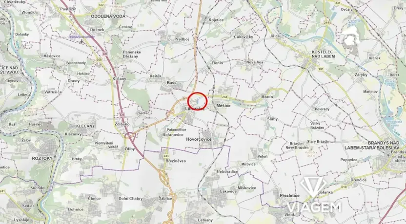 Prodej komerčního pozemku, Líbeznice, 10935 m2