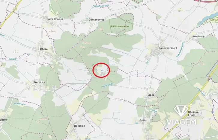 Prodej pole, Lipec, 1239 m2