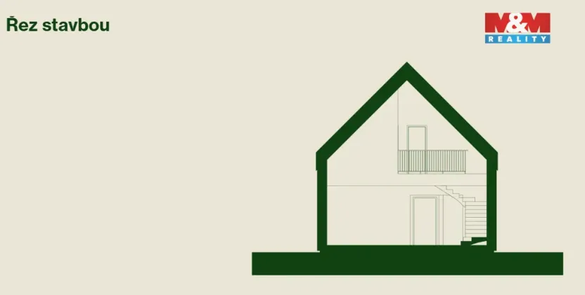 Prodej chalupy, Slaná - Hořensko, 71 m2