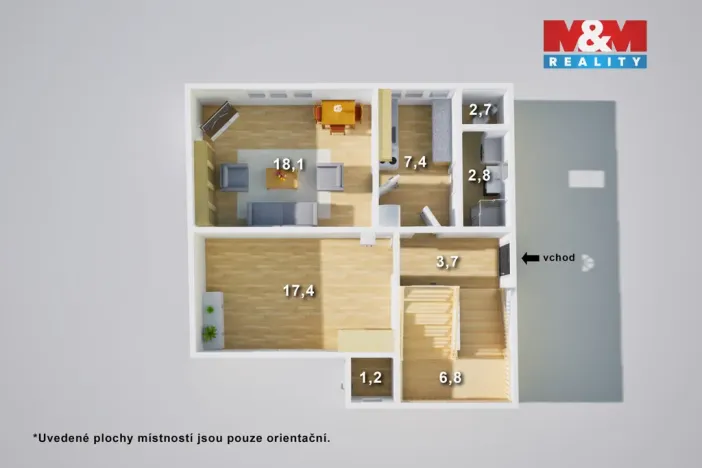 Prodej rodinného domu, Polepy, 140 m2