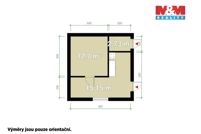 Prodej chaty, Štěnovice, 30 m2