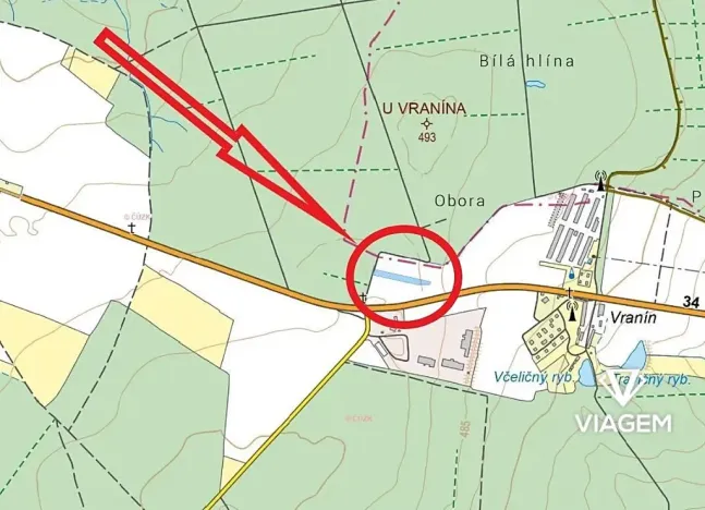 Prodej podílu pole, Štěpánovice, 1595 m2