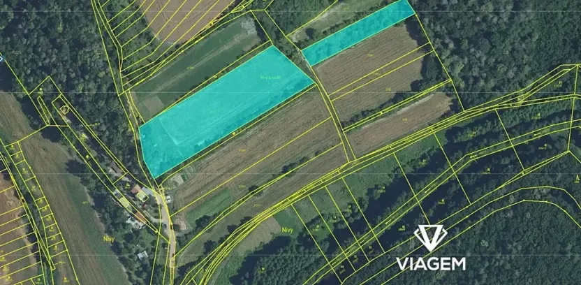 Prodej podílu zahrady, Ždánice, 2206 m2