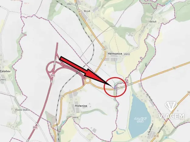 Prodej pole, Heřmanice, 547 m2
