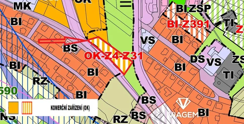 Prodej podílu komerčního pozemku, Turnov, 1075 m2