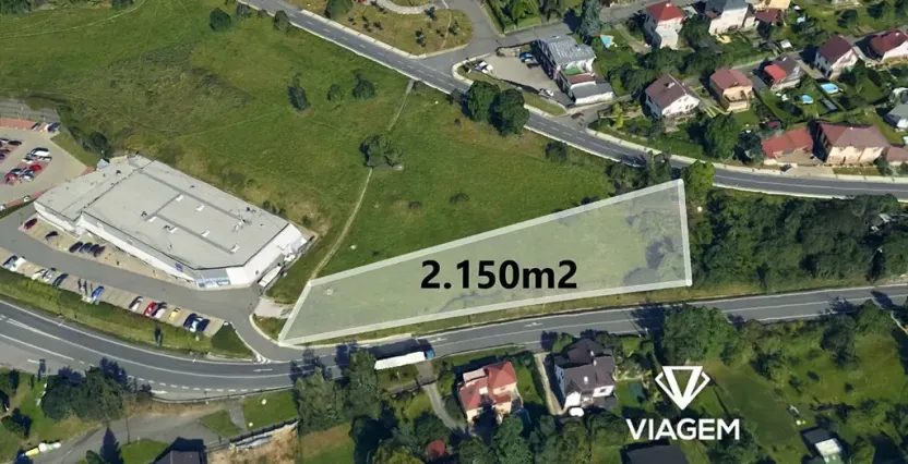 Prodej podílu komerčního pozemku, Turnov, 1075 m2