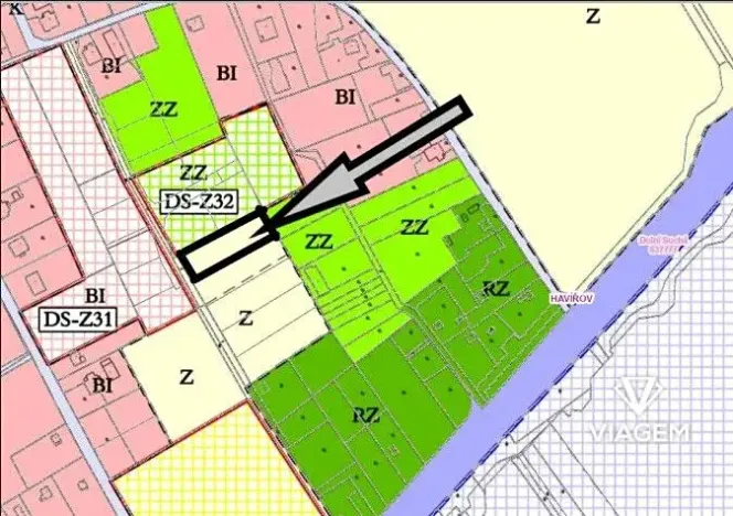 Prodej zahrady, Havířov, 1240 m2