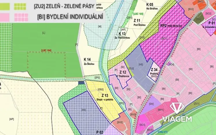 Prodej podílu pole, Psáry, 1965 m2