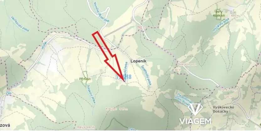 Prodej pole, Lopeník, 4148 m2