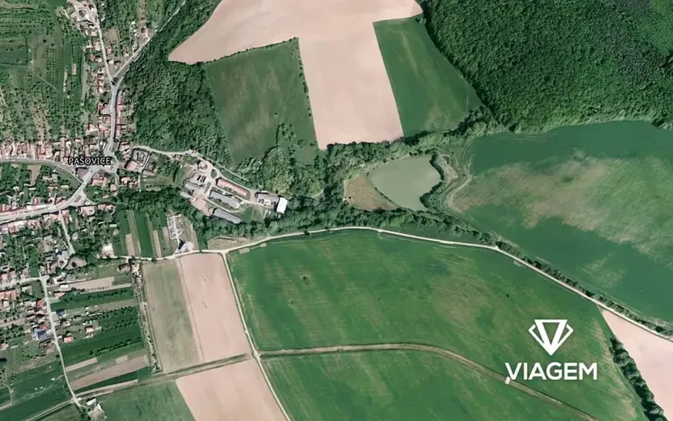 Prodej podílu zahrady, Pašovice, 3589 m2