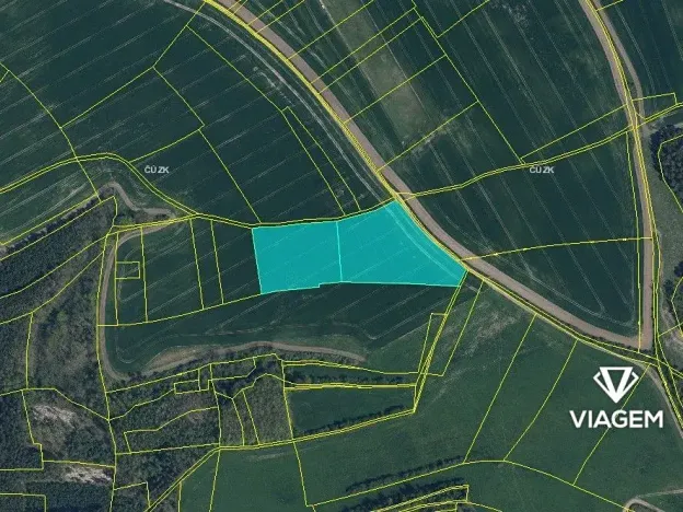 Prodej podílu pole, Štětí, 7088 m2