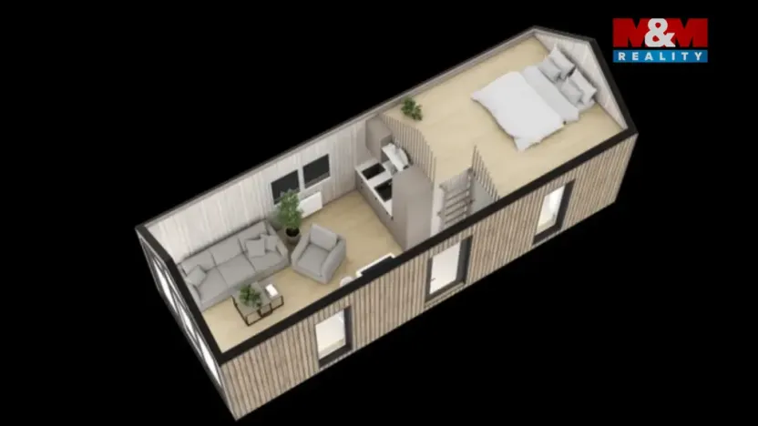 Prodej chaty, Záchlumí - Litice nad Orlicí, 35 m2