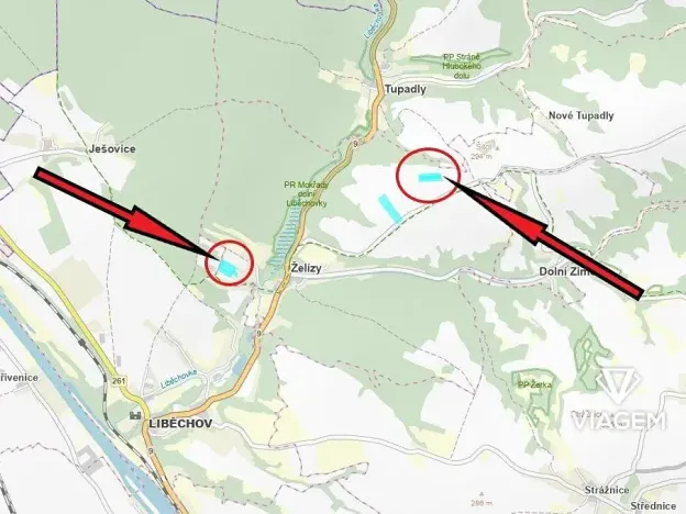 Prodej podílu pole, Želízy, 6748 m2
