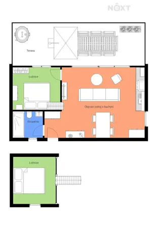 Prodej chaty, Blažejov, 60 m2