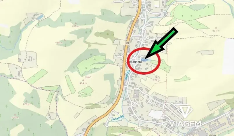 Prodej podílu zahrady, Jasenná, 73 m2