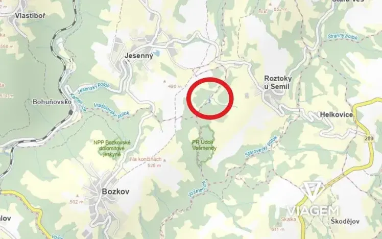 Prodej podílu zahrady, Roztoky u Semil, 263 m2