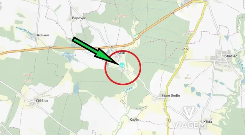 Prodej podílu pozemku pro bydlení, Bernartice, 315 m2