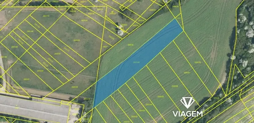 Prodej podílu pole, Dobročkovice, 1195 m2