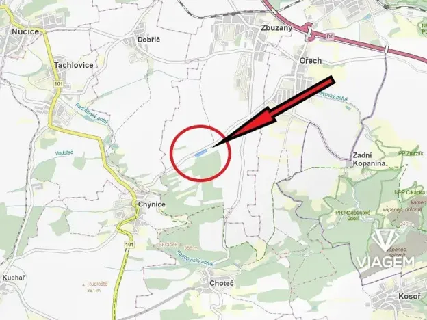 Prodej podílu pole, Zbuzany, 3273 m2