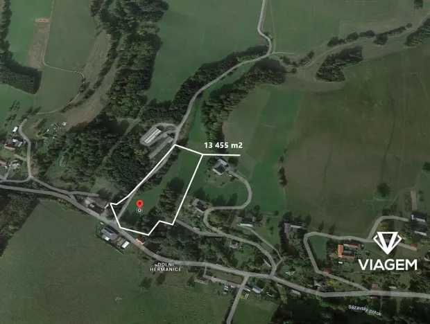 Prodej podílu zahrady, Horní Heřmanice, 830 m2