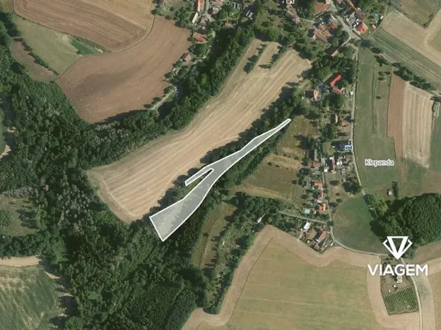 Prodej lesa, Hněvkovice, 3744 m2