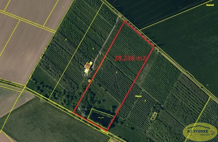 Prodej zahrady, Jarohněvice, 28236 m2