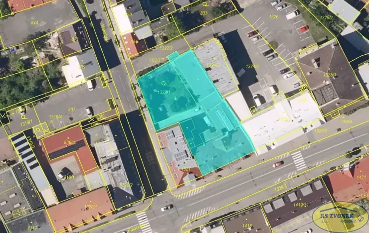 Prodej obchodního prostoru, Holešov, Palackého, 801 m2