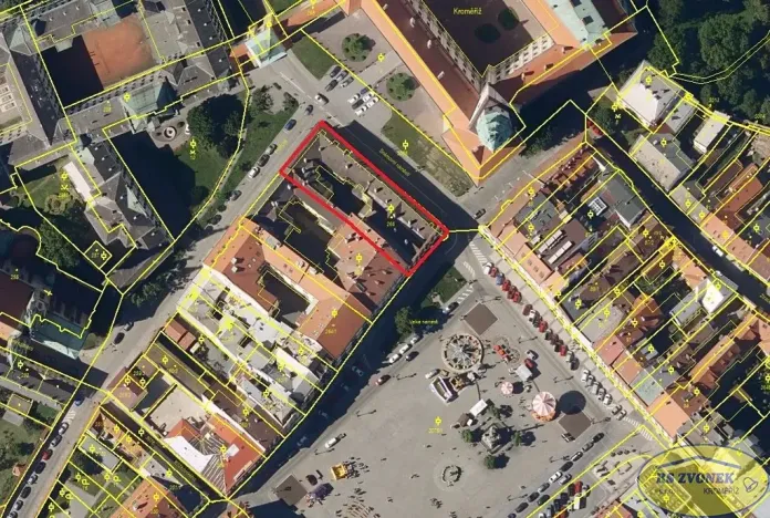 Prodej rodinného domu, Kroměříž, Velké náměstí, 1033 m2