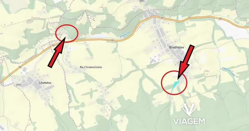 Prodej podílu pole, Bratřejov, 79 m2