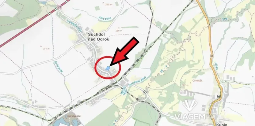 Prodej podílu pole, Suchdol nad Odrou, 497 m2