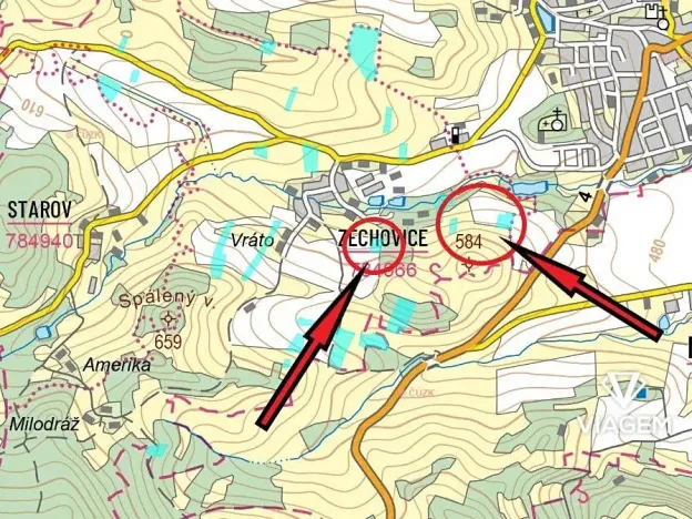 Prodej podílu pole, Volyně, 2764 m2