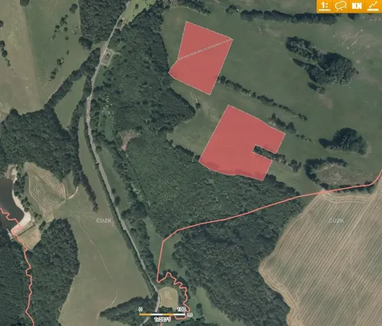 Prodej louky, Horní Studénky, 76032 m2