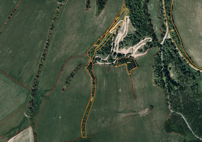 Prodej pozemku, Budišov nad Budišovkou, 60778 m2