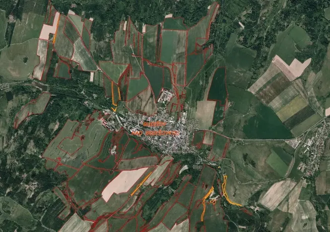 Prodej pozemku, Budišov nad Budišovkou, 60778 m2