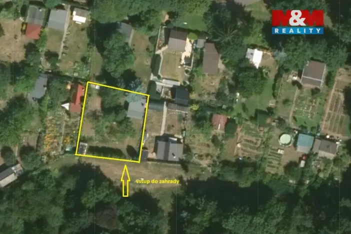 Prodej zahrady, Most, Pionýrů, 370 m2