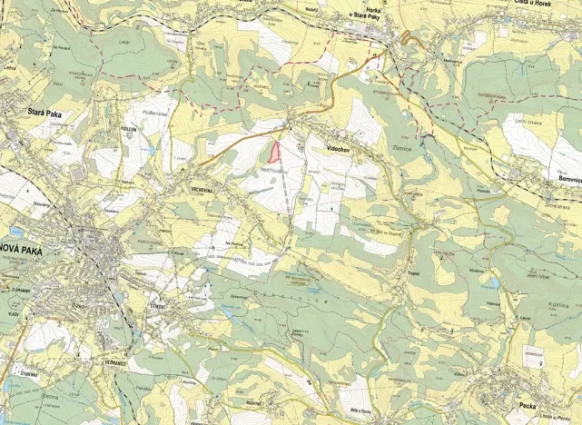 Prodej pole, Nová Paka, 26209 m2