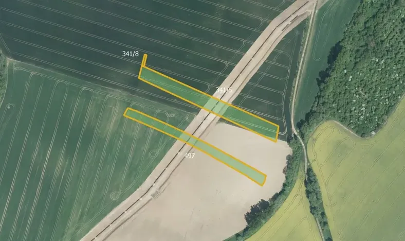 Prodej louky, Honětice, 9179 m2